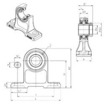 Bantalan EXPH210 SNR