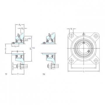 Bantalan FY 2.3/16 WF SKF