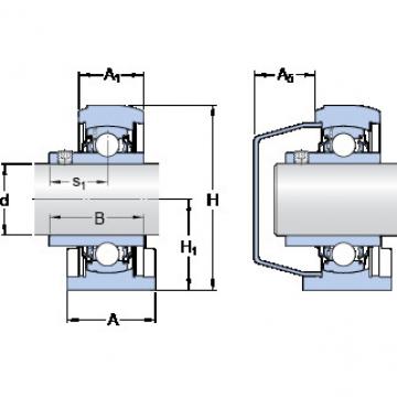 Bantalan SYFWK 35 LTHR SKF