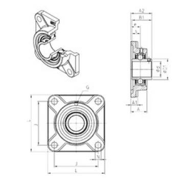 Bantalan UCF215 SNR