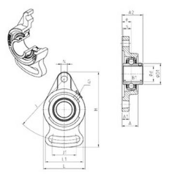 Bantalan UCFA211 SNR