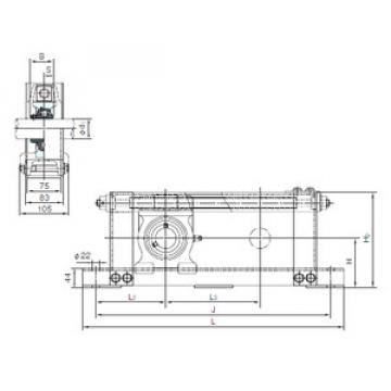 Bantalan UCTU208+WU800 NACHI