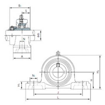 Bantalan UGP205 NACHI