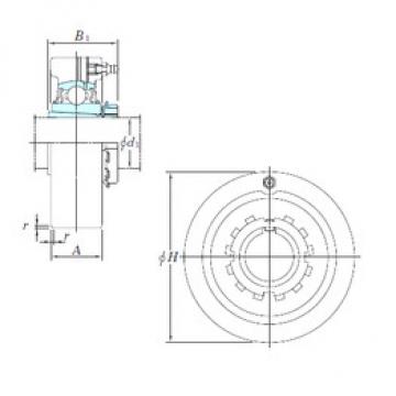 Bantalan UKC322 KOYO