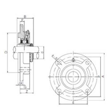 Bantalan UKFC212 ISO