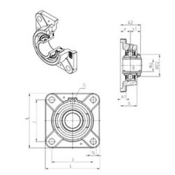 Bantalan UKFE215H SNR