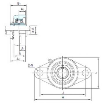 Bantalan UKFL217+H2317 NACHI