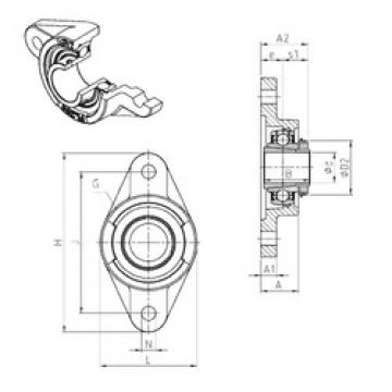 Bantalan UKFL308H SNR