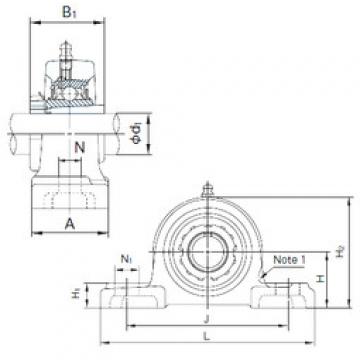 Bantalan UKP211+H2311 NACHI