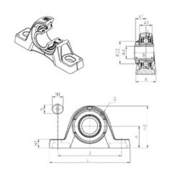 Bantalan UKPLE207H SNR