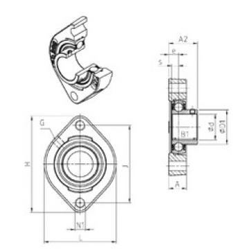 Bantalan USFD204M100 SNR