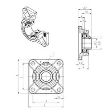 Bantalan USFE205 SNR