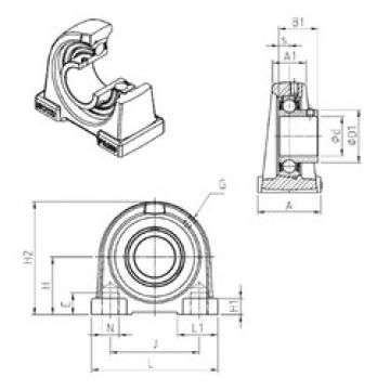 Bantalan USPA204 SNR