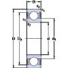 Bantalan 61820-2RS1 SKF