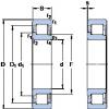 Bantalan NJ 2210 ECPH SKF #1 small image