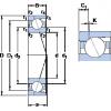 Bantalan 7014 ACD/P4AH1 SKF