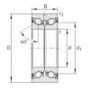 Bantalan ZKLN3062-2RS-PE INA