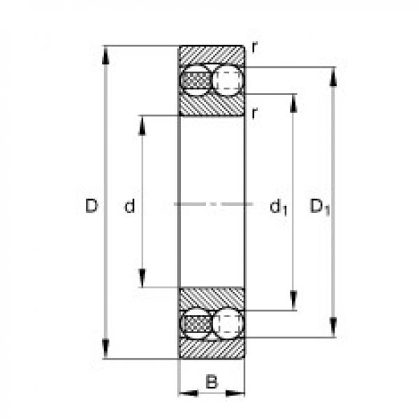 Bantalan 2203-TVH FAG #1 image