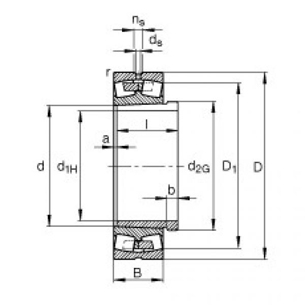 Bantalan 23228-E1A-K-M + AHX3228G FAG #1 image