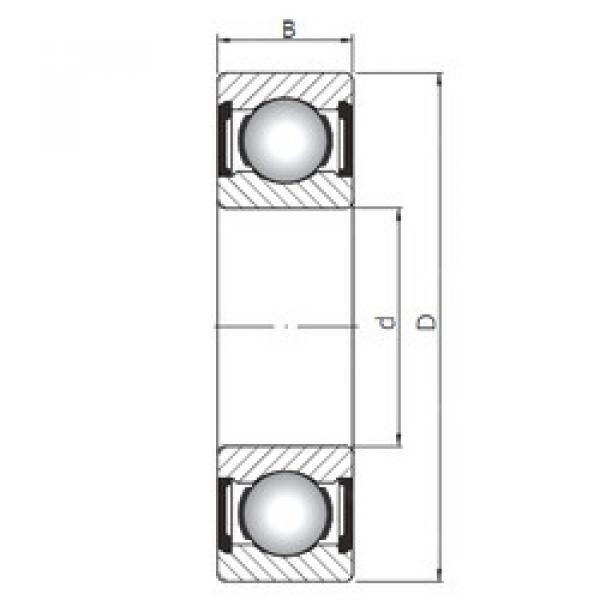 Bantalan 61834 ZZ CX #1 image