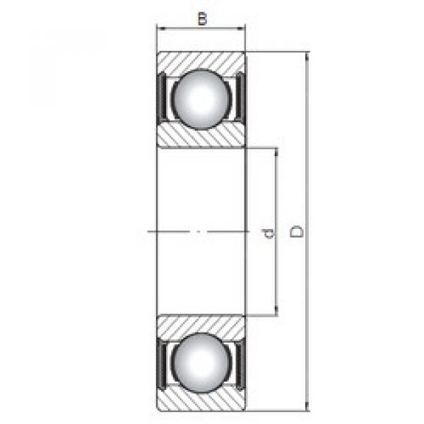 Bantalan 60/22-2RS ISO #1 image