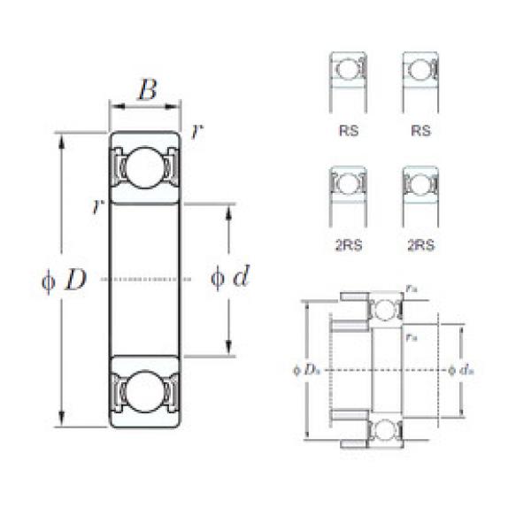 Bantalan 6030-2RS KOYO #1 image