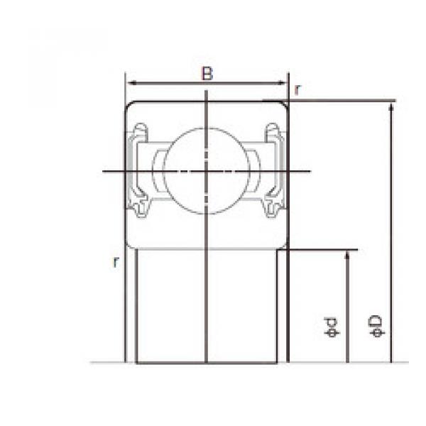 Bantalan 6000-2NKE NACHI #1 image