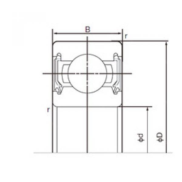 Bantalan 6006-2NSE9 NACHI #1 image