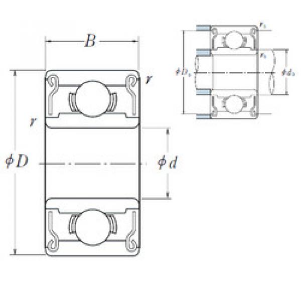 Bantalan 607 ZZ1 NSK #1 image