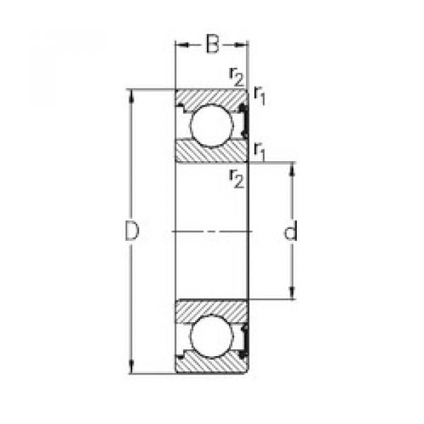 Bantalan 626-RSR NKE #1 image