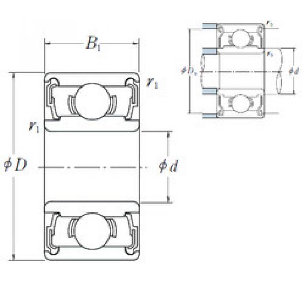 Bantalan 606-2RS ISO #1 image