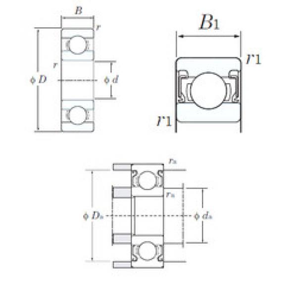 Bantalan W688-2RS KOYO #1 image