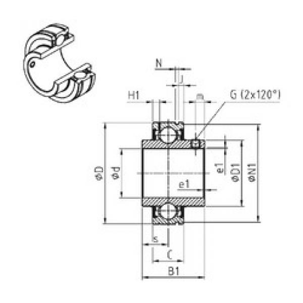 Bantalan CUC209-26 SNR #1 image