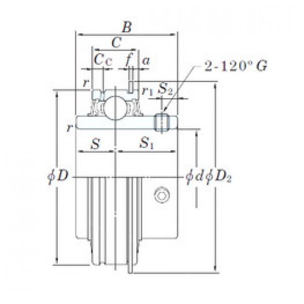 Bantalan ER210-32 KOYO #1 image