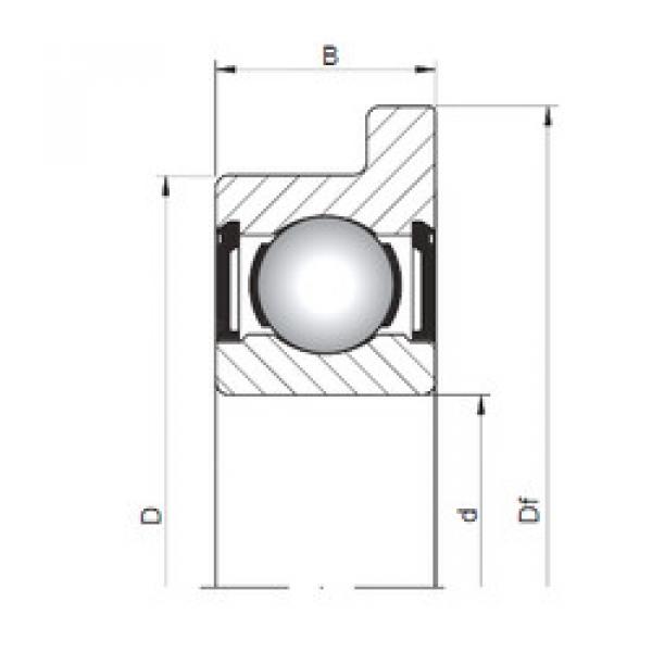 Bantalan FL608 ZZ ISO #1 image