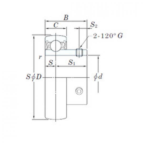 Bantalan UC215-47 KOYO #1 image