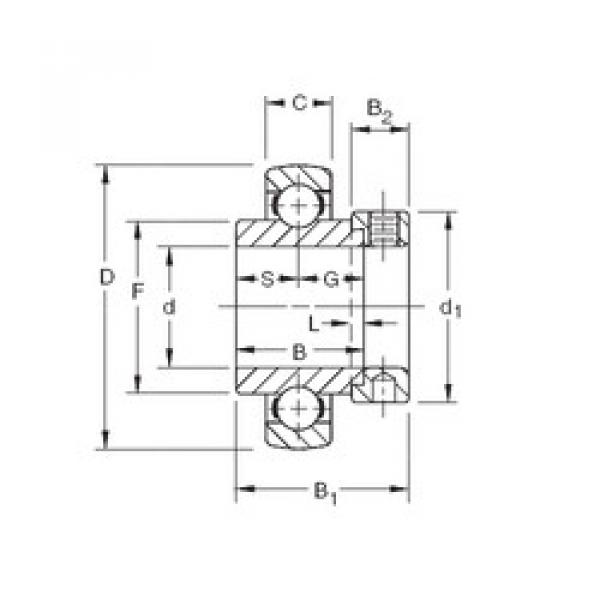 Bantalan SMN207KB Timken #1 image