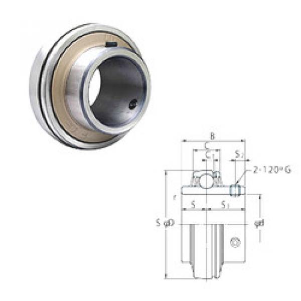 Bantalan UC208-25 FYH #1 image