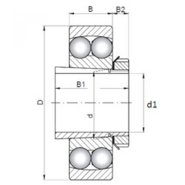 Bantalan 2205K-2RS+H305 CX #1 image