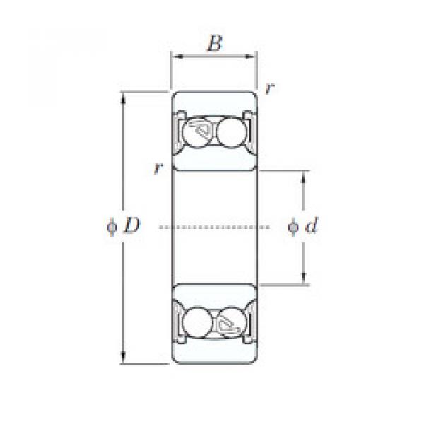 Bantalan 2216-2RS KOYO #1 image