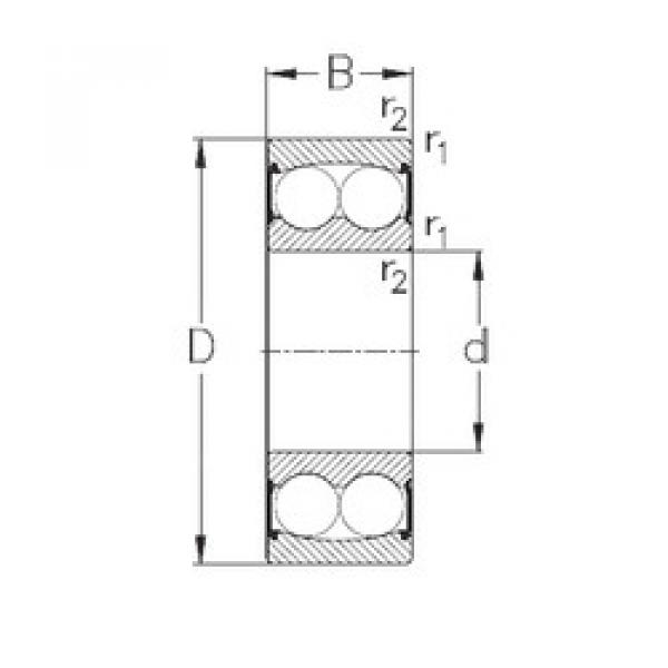 Bantalan 2205-2RS NKE #1 image