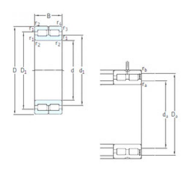 Bantalan NNC4918CV SKF #1 image