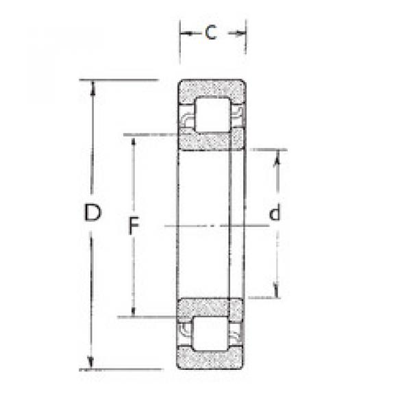 Bantalan NUP2208 FBJ #1 image