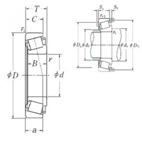 Bantalan HR320/22XJ NSK #1 image