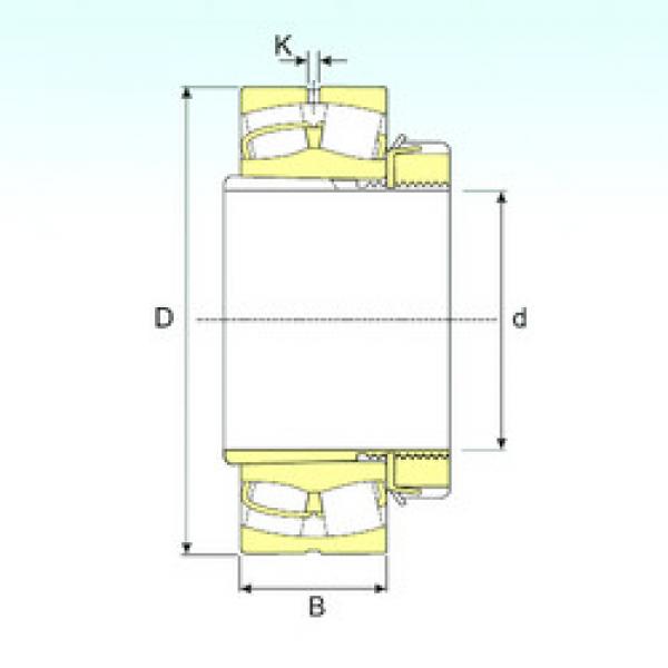 Bantalan 22312 EKW33+H2312 ISB #1 image