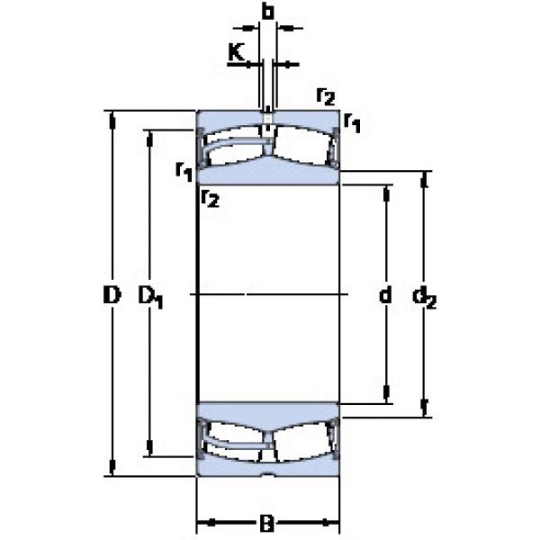 Bantalan 23132-2CS5/VT143 SKF #1 image