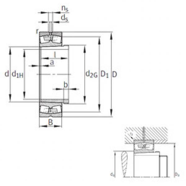 Bantalan 24160-B-K30+AH24160 FAG #1 image