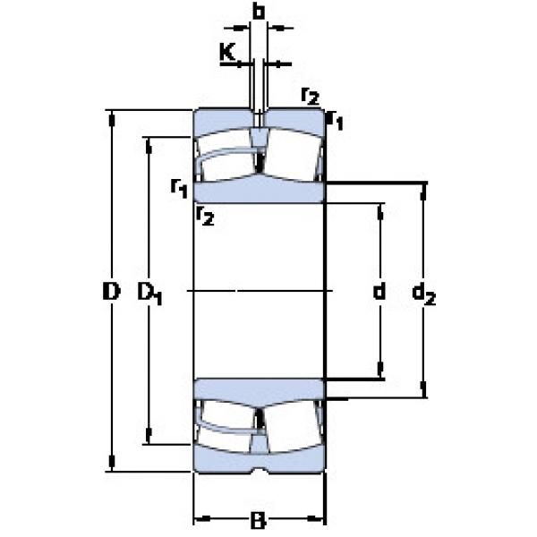 Bantalan 22348 CCJA/W33VA405 SKF #1 image