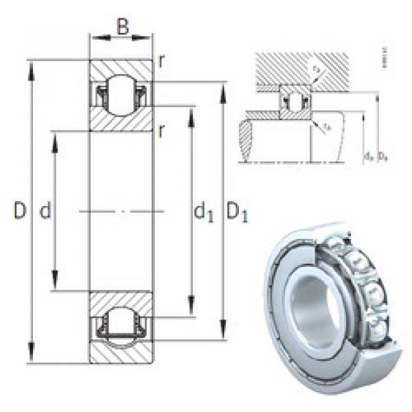 Bantalan BXRE203-2Z INA #1 image