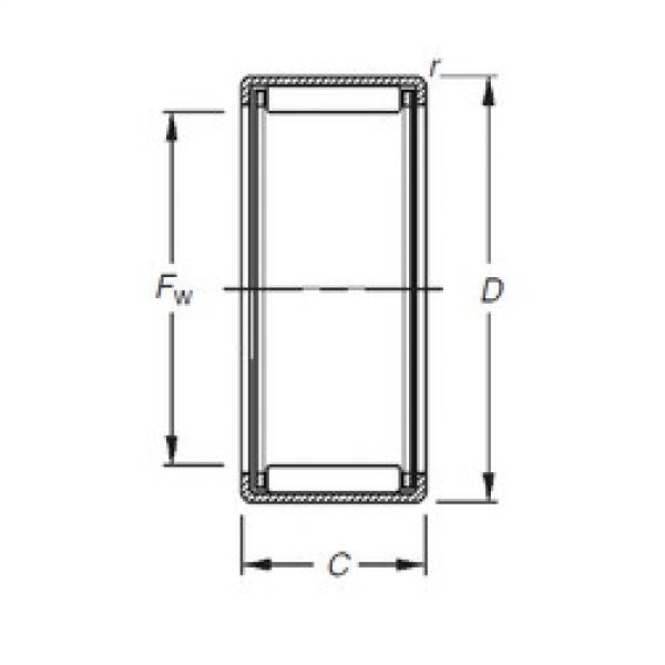 Bantalan HK0910 Timken #1 image